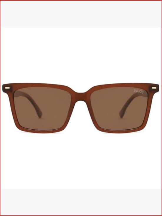 Trendy Polarized Square Sunglasses Retro Vintage 90s main image 5